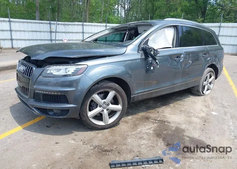 2015 Audi Q7 3.0T S Line Prestige z USA, uszkodzony, nr VIN WA1DGAFE8FD014987